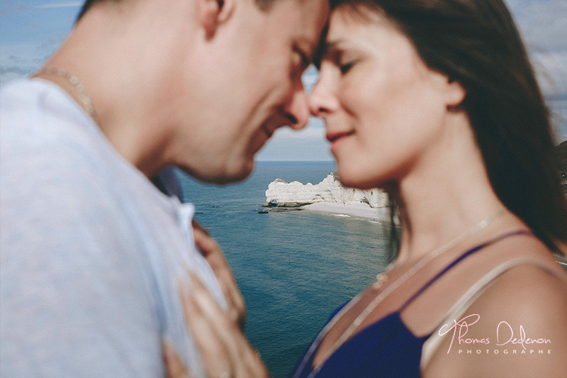 Extrait d'une séance engagement à Etretat