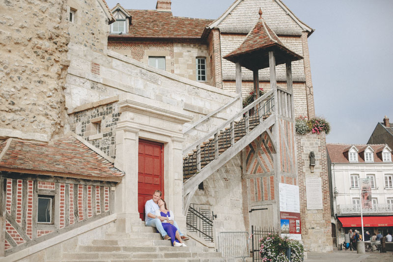 Love session in Honfleur Normandie