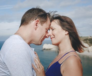 Seance Engagement en Normandie entre Honfleur et Etretat