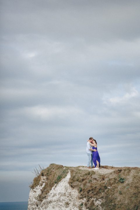 Séance engagement falaises Etretat