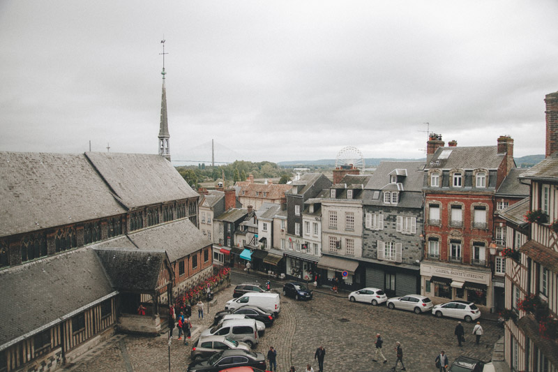 Vu sur place de Honfleur