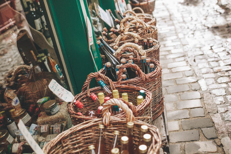 Détails des ruelles de Honfleur