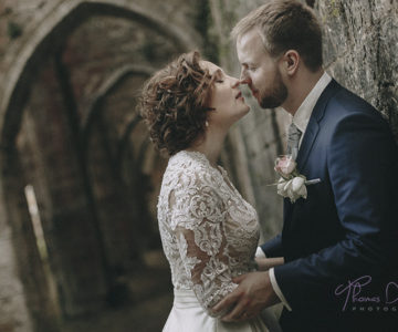 Un mariage romantique à l'abbaye de Trois-Fontaines