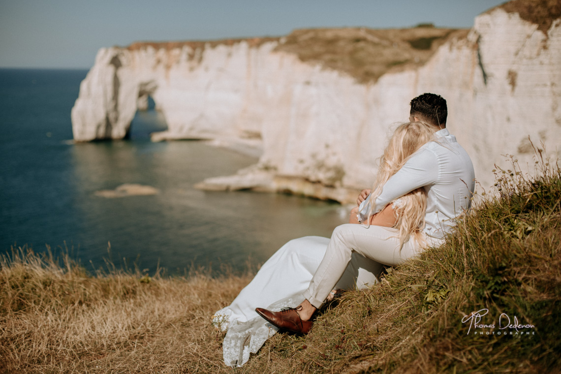 Love Session à Etretat en Normandie