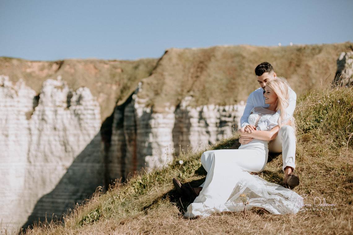 Séance photo de couple Etretat