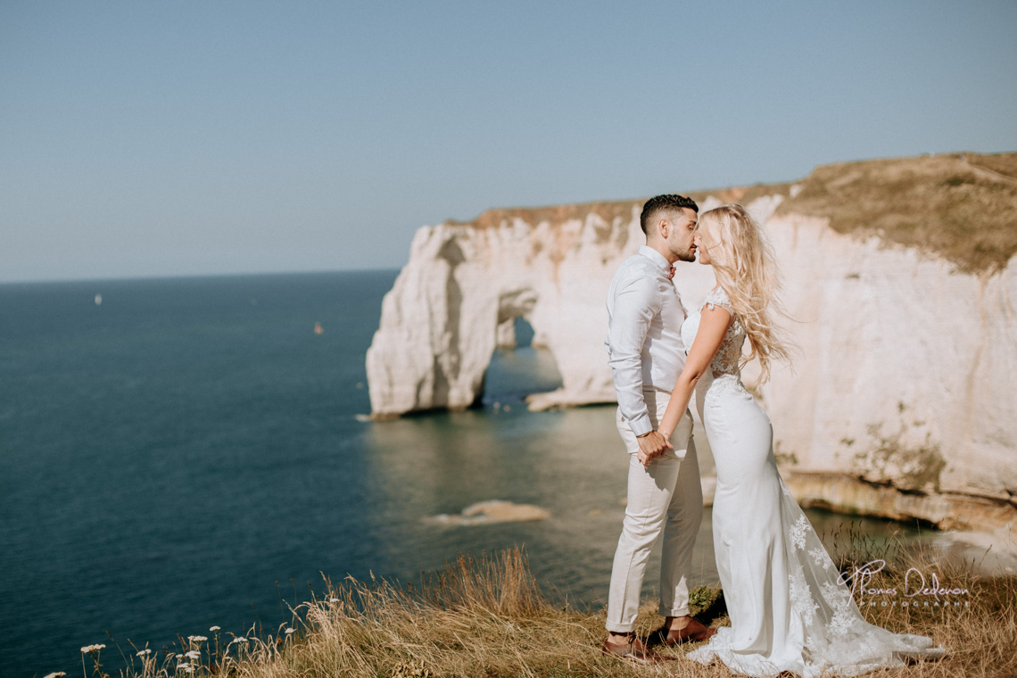 Love session sur les Falaises d'Etretat