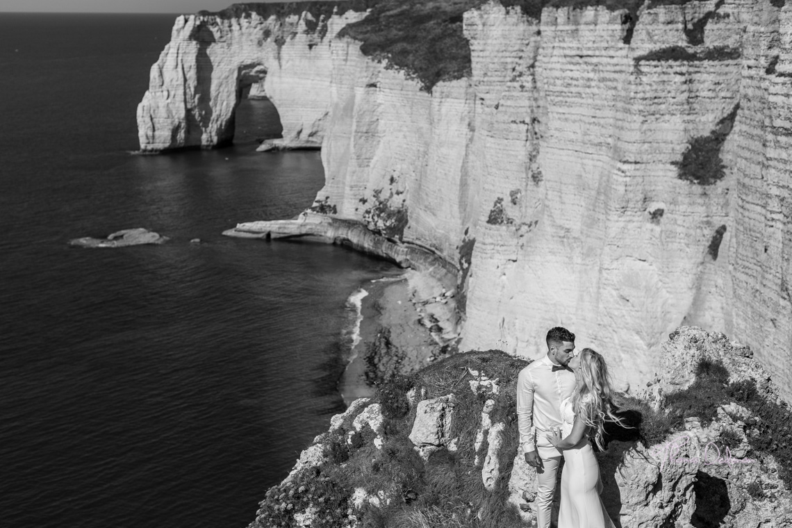 Seance Engagement sur les falaises d'Etretat