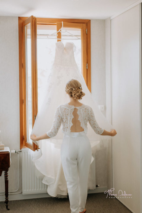 robe de mariée blanc beige troyes