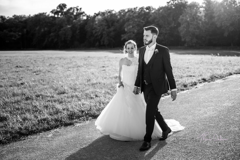 Photo de mariage de couple au chateau de vaux