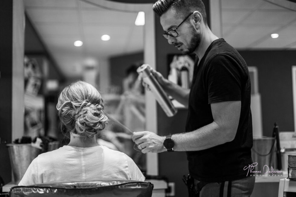 Reportage préparatif de la mariée Unik Coiffure Troyes