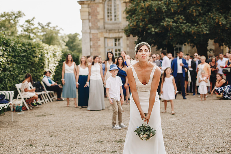 lancé de bouquet chateau la ferté saint aubin