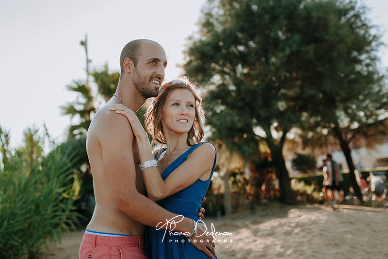 Séance photo couple Le Lavandou