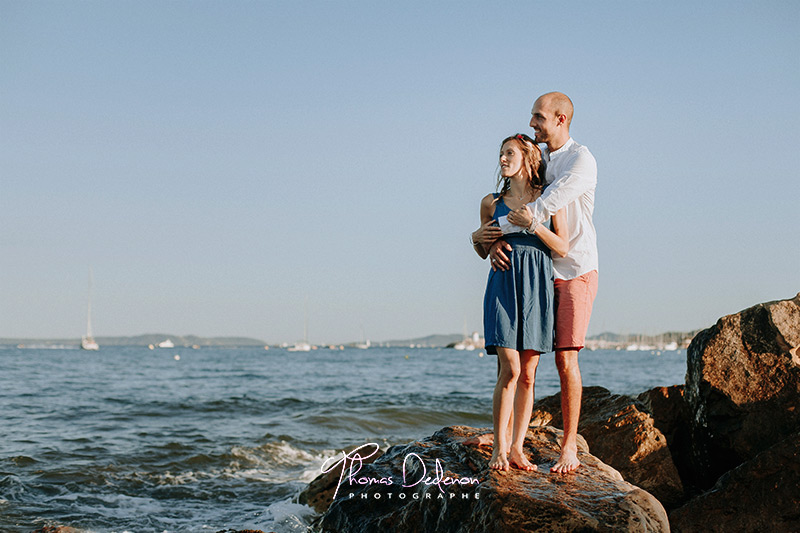 séance engagement plage du lavandou dans le var