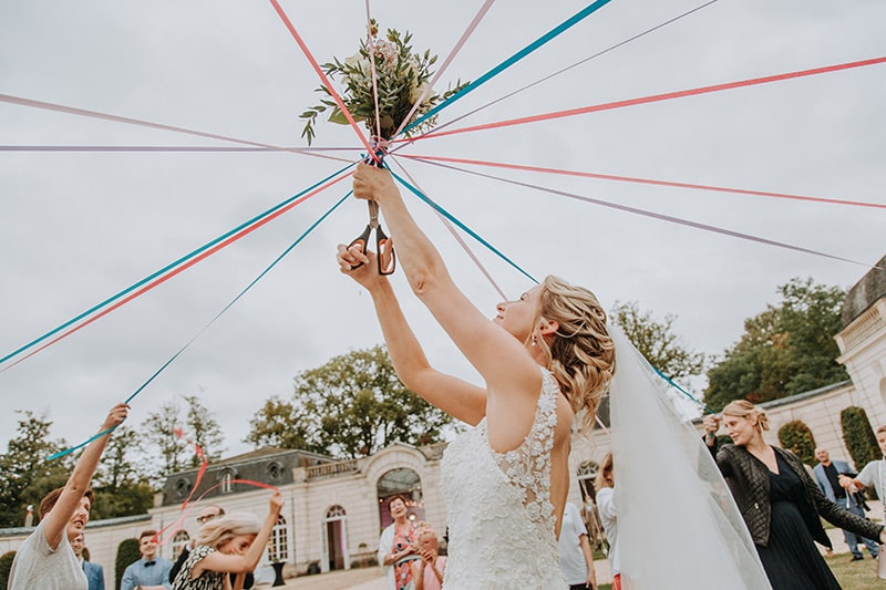 mariage au chateau de pont chevron